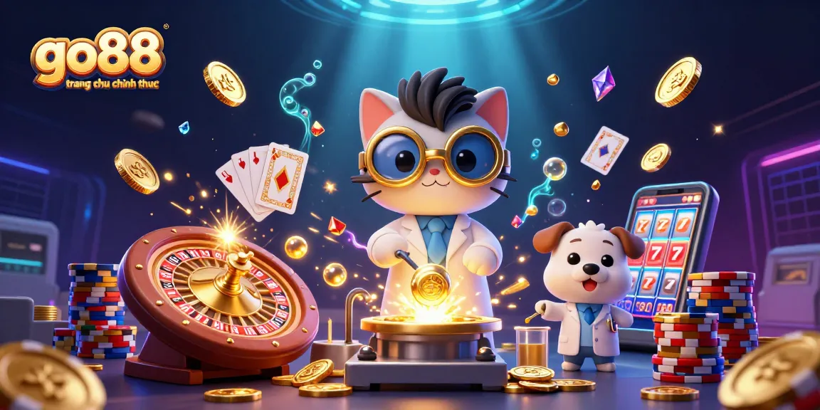 Experience thrilling gameplay at go88 trang chu chinh thuc with vibrant casino scenes filled with action