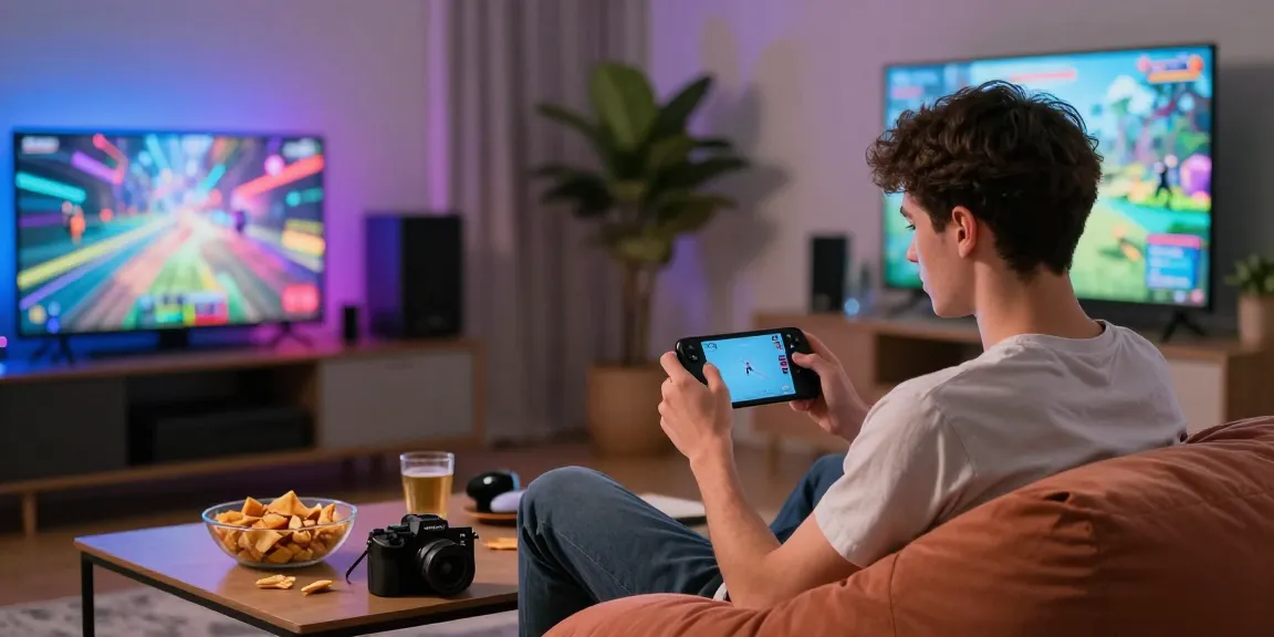Experience gaming with http://11bet-app.net/ in a cozy living room.