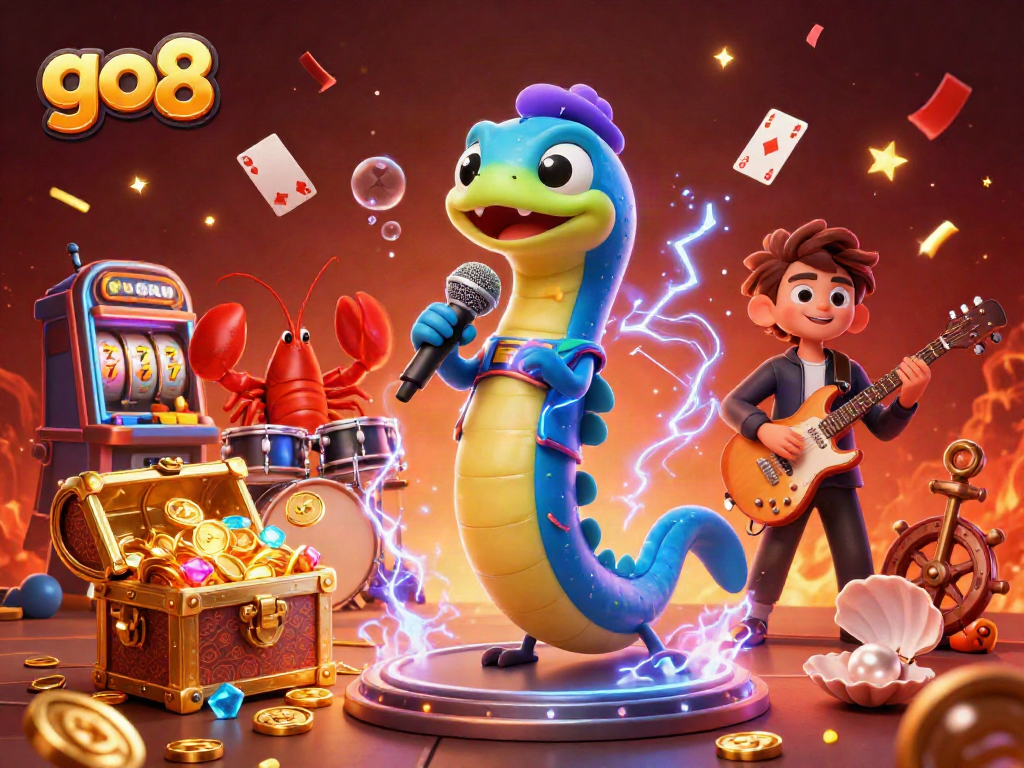 Experience the go8 casino magic with dynamic underwater DJ performances and exciting slot machines.