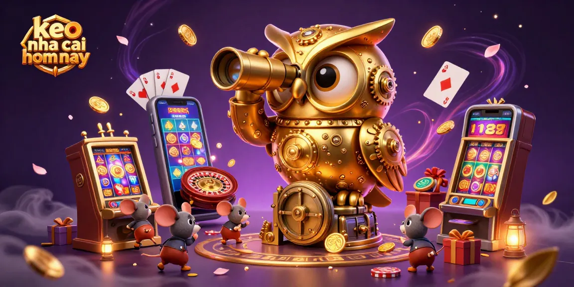 Engage with keo nha cai hom nay through this captivating 3D casino illustration filled with excitement.